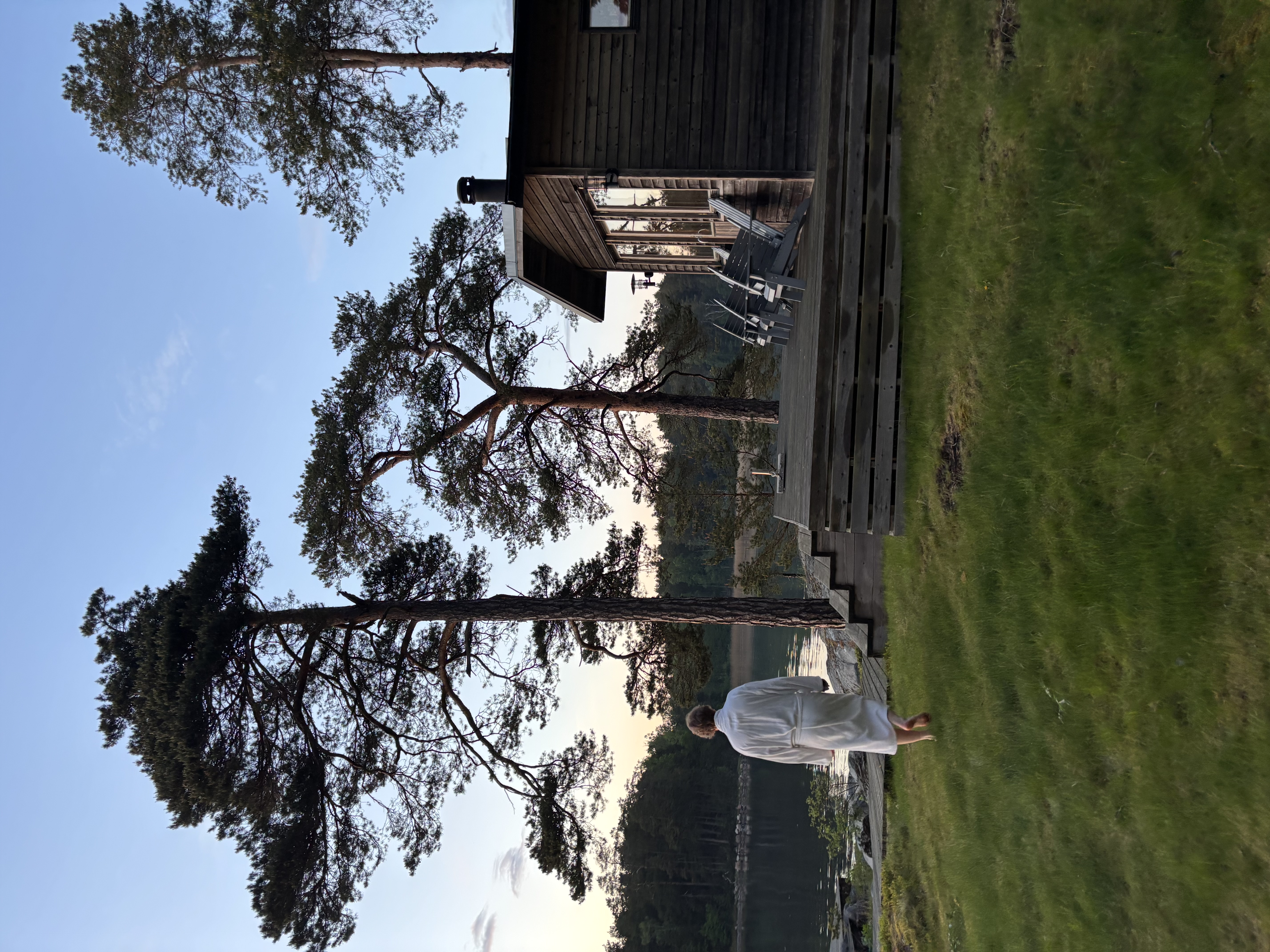 Sauna and evening swim